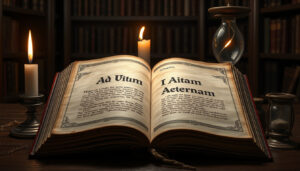 Ad vitam aeternam: signification, orthographe et exemples d’usage
