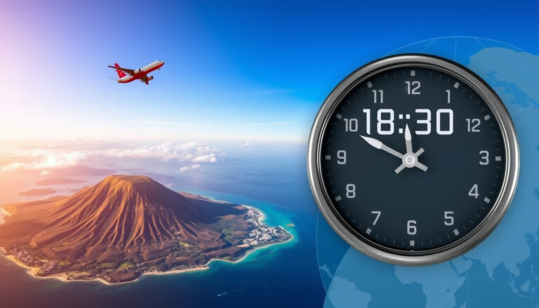 Décalage horaire La Réunion : heure actuelle, fuseau et vol