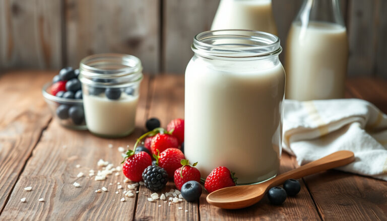 Kéfir de lait : bienfaits digestifs, recette et dangers