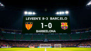 Levante – Barcelone : 3-0, score direct et stats LaLiga