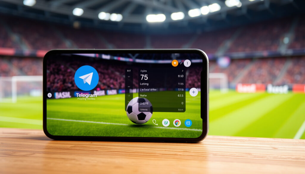 Lien Telegram match en direct : guide 2026 des chaînes fiables