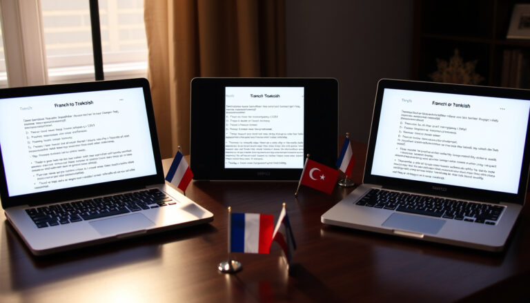 Traduction français turc : comparatif Google, Yandex, Reverso